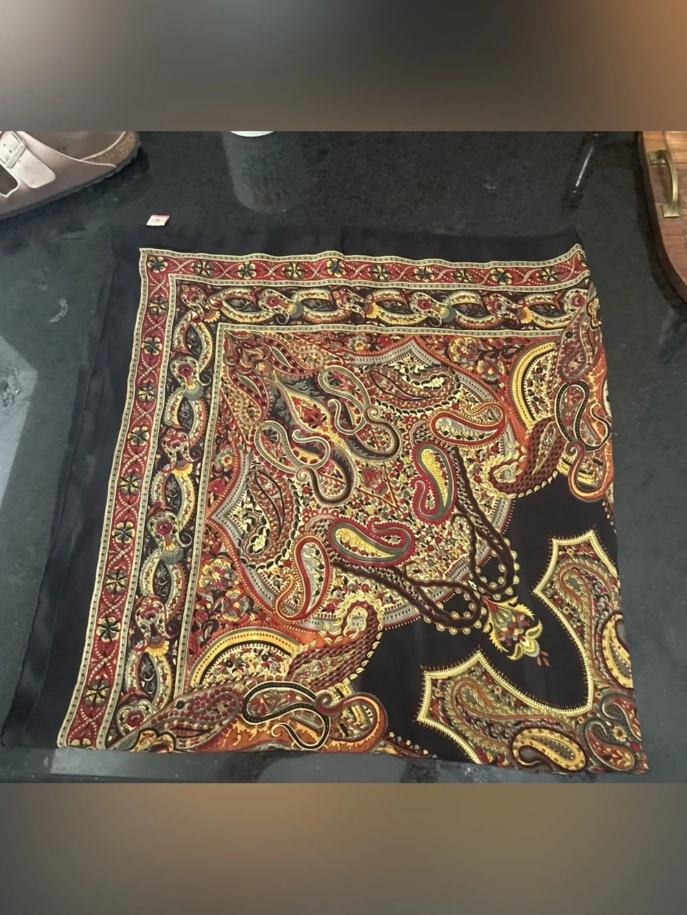 Silkmark silk scarf